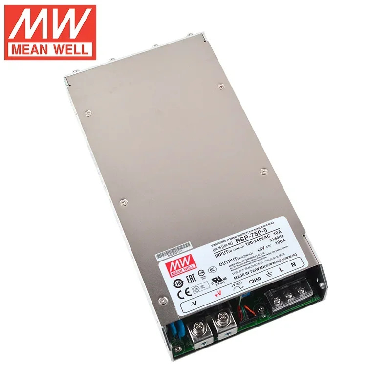 대만 Mingwei 초박형 조절식 전원공급장치 RSP-750-24 750W 24V 31.3A 신