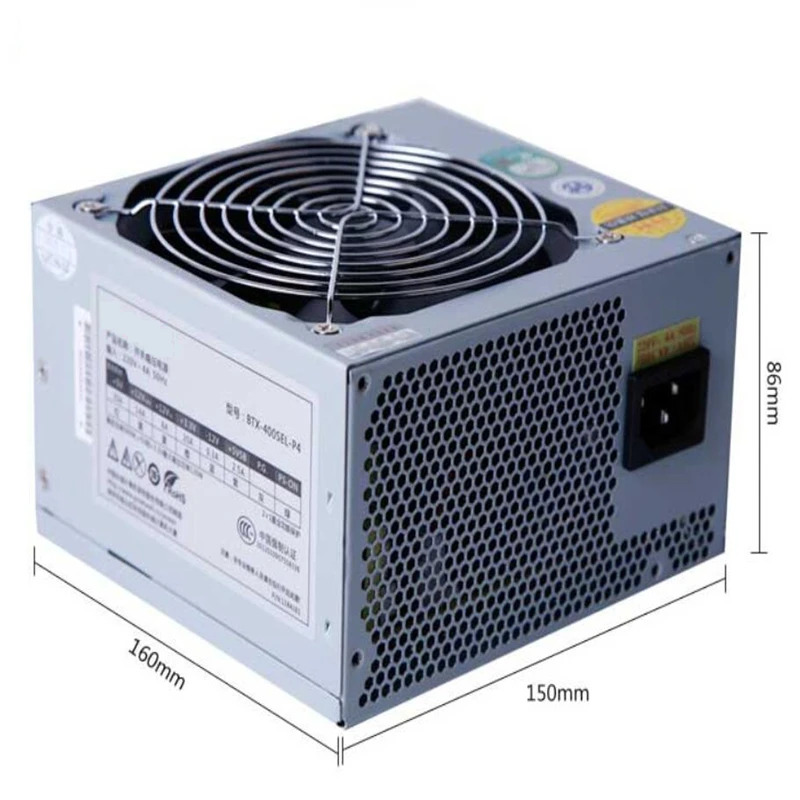 만리장성PSU 저소음 전원공급장치 정격 300W Pe ak 400W BTX-400SEL-P4 신