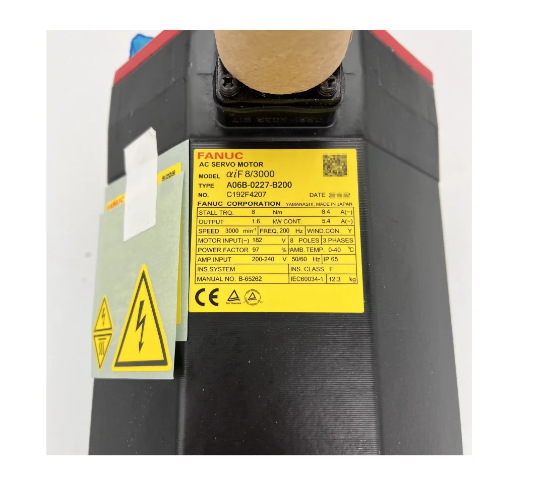 A06B-0227-B200 Fanuc 서보모터 리퍼 완료 Ok A06B 0227 B200