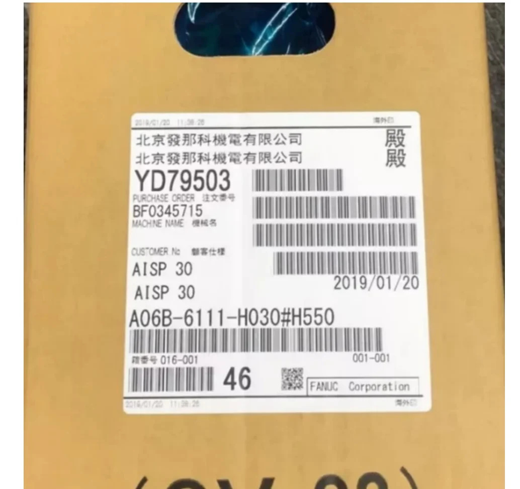 A06B-6111-H030 H550 Fanuc 서보 드라이브 증폭기 12개월