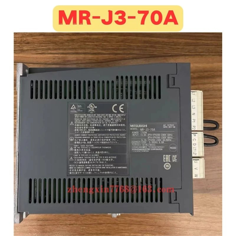 오리지널 MR-J3-70A 서보 드라이브 MR J3 70A 신