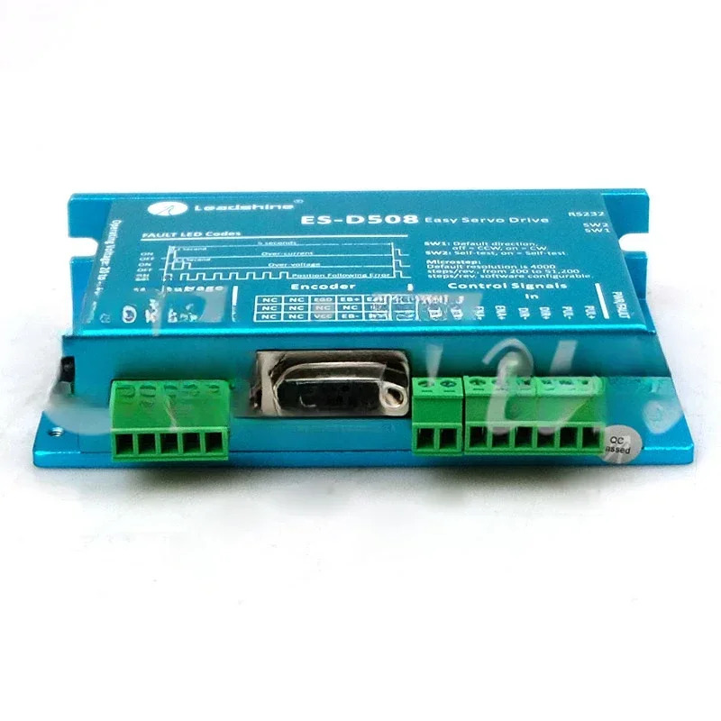 Freeshipping Easy 서보 드라이브 ES-D508 CNC DSP 루프 스테퍼 8A 20-50VDC