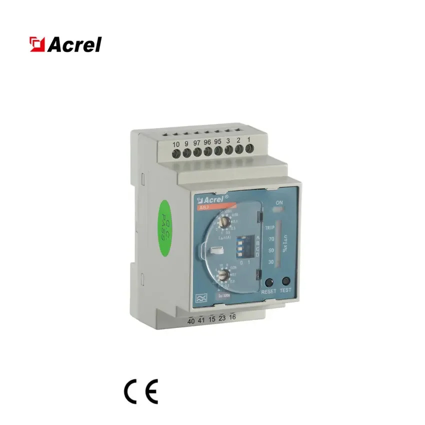 Acrel ASJ10-LD1A 접지 누설 릴레이 ASJ 시리즈 잔여 전류 결함 보호