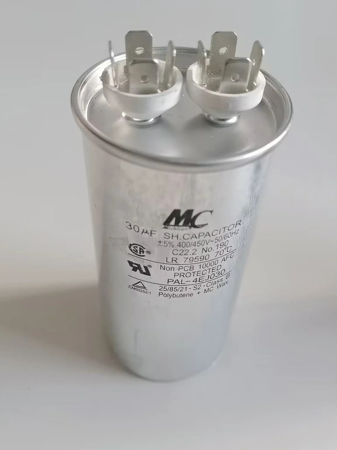 DIANZ CBB65 SH DB 20/25/30/35/40/50UF V 450V 이삽입 플랫 바닥 커패시터