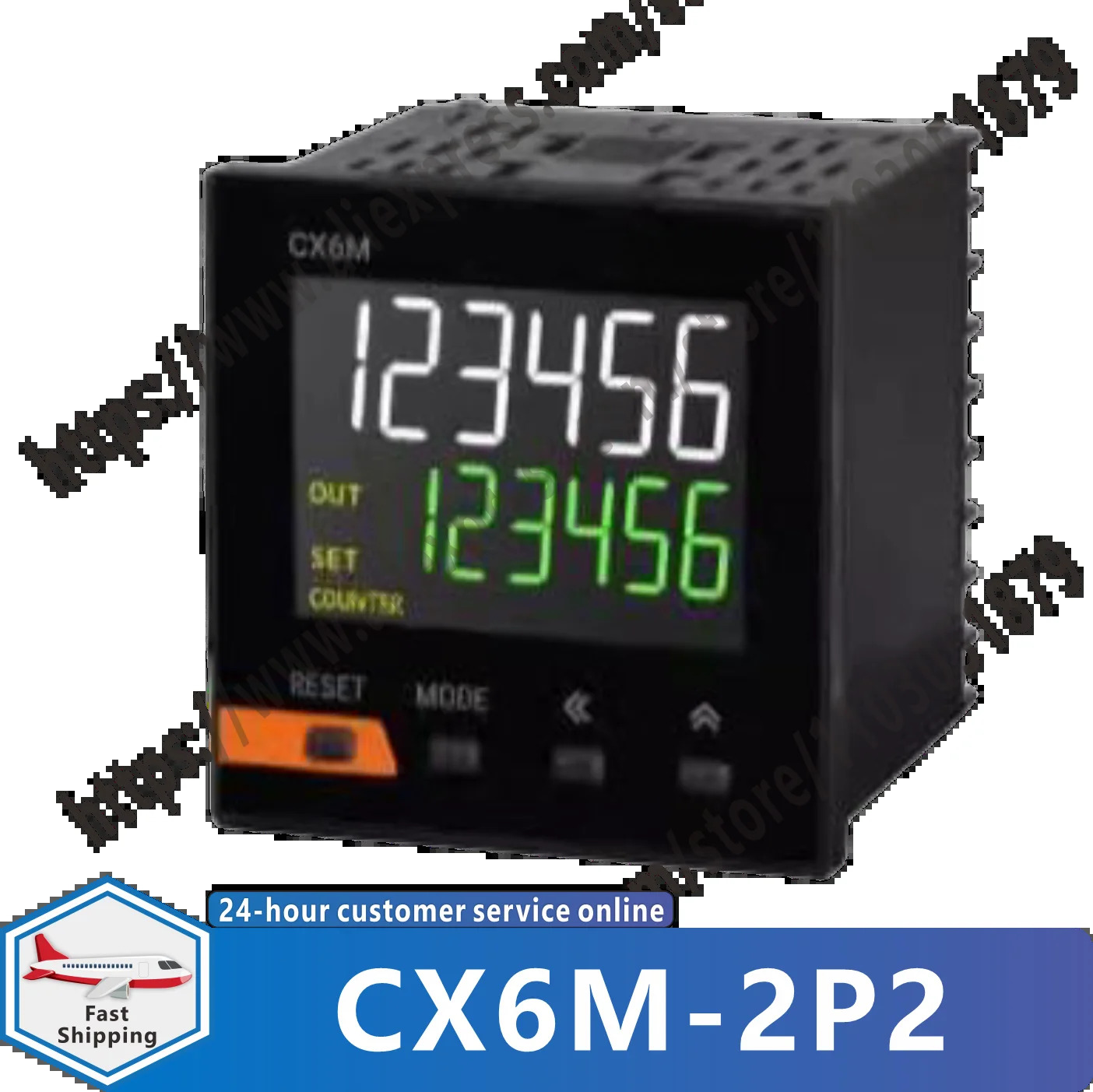 오리지널 CX6M-2P2 타이머