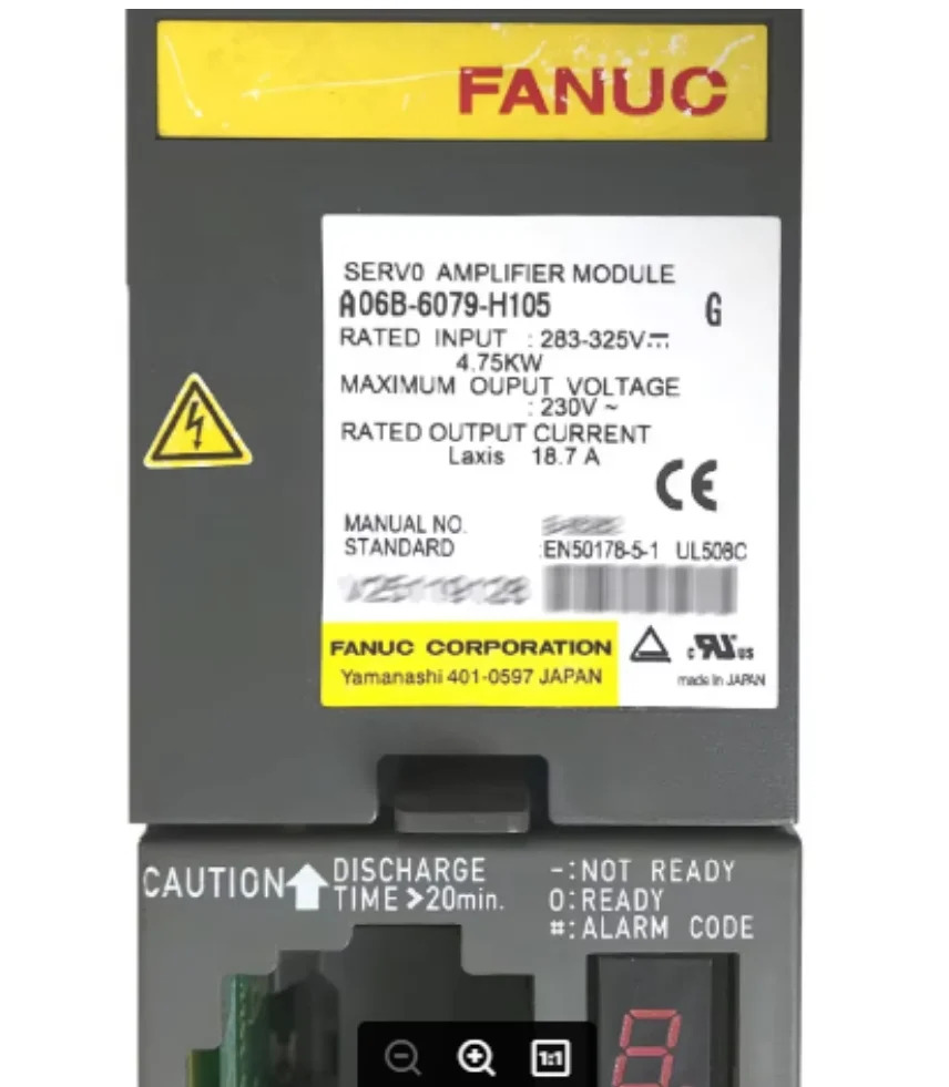 Fanuc A06B-6079-H105 서보 증폭기 모듈 리퍼 완료 A06B 6079 H105