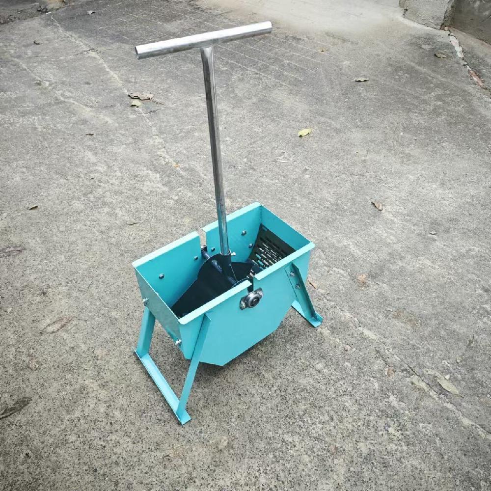 수동 수확기 파종기 텃밭 농업용 박피기 도구 손압 말뚝 땅콩까는 가정용 소형 농기구 타작기 - 상세 이미지 5