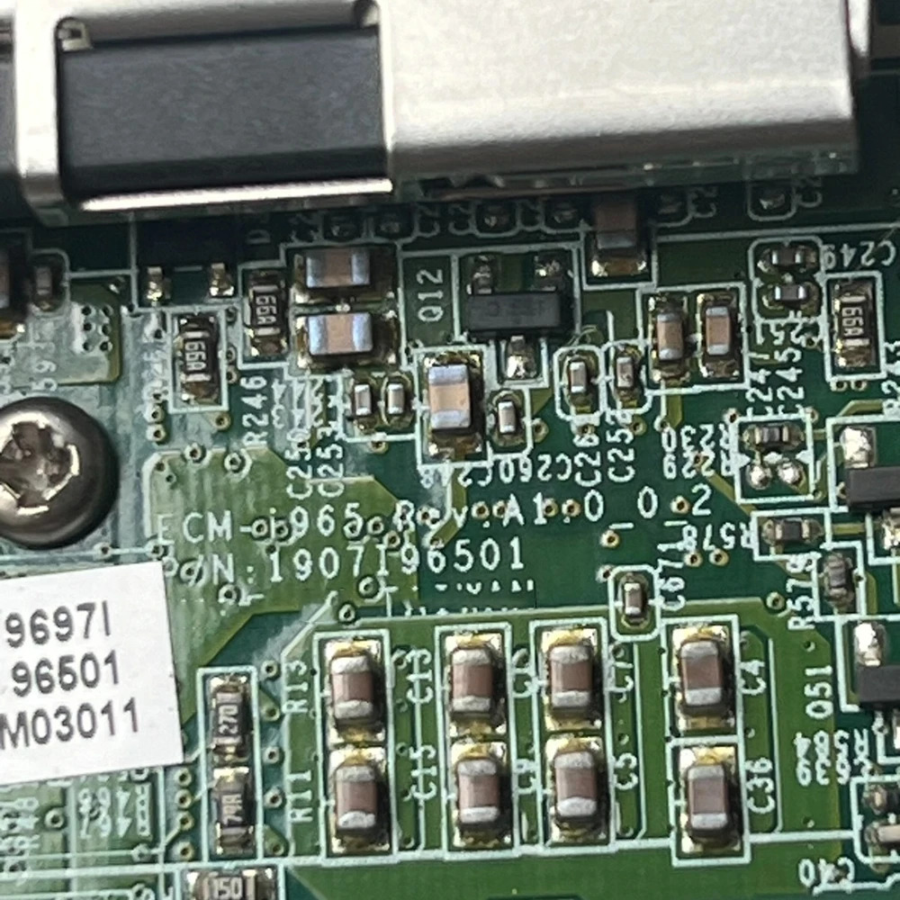 산업장비 보드 ECM-I965 REV.A1.0 0 2
