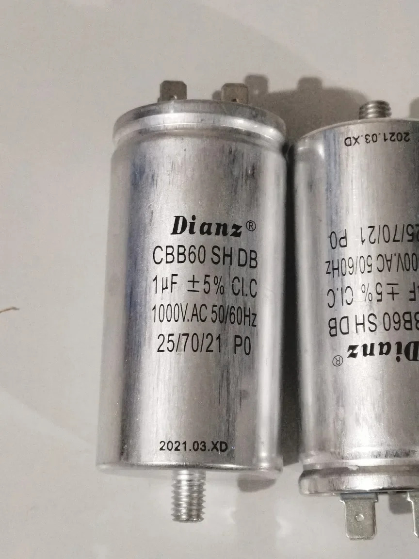 DIANZ CBB60 SH 0.47UF/2/8/10/1UF 1KV 1000V AC 저항성 용량성 흡수 커패시터