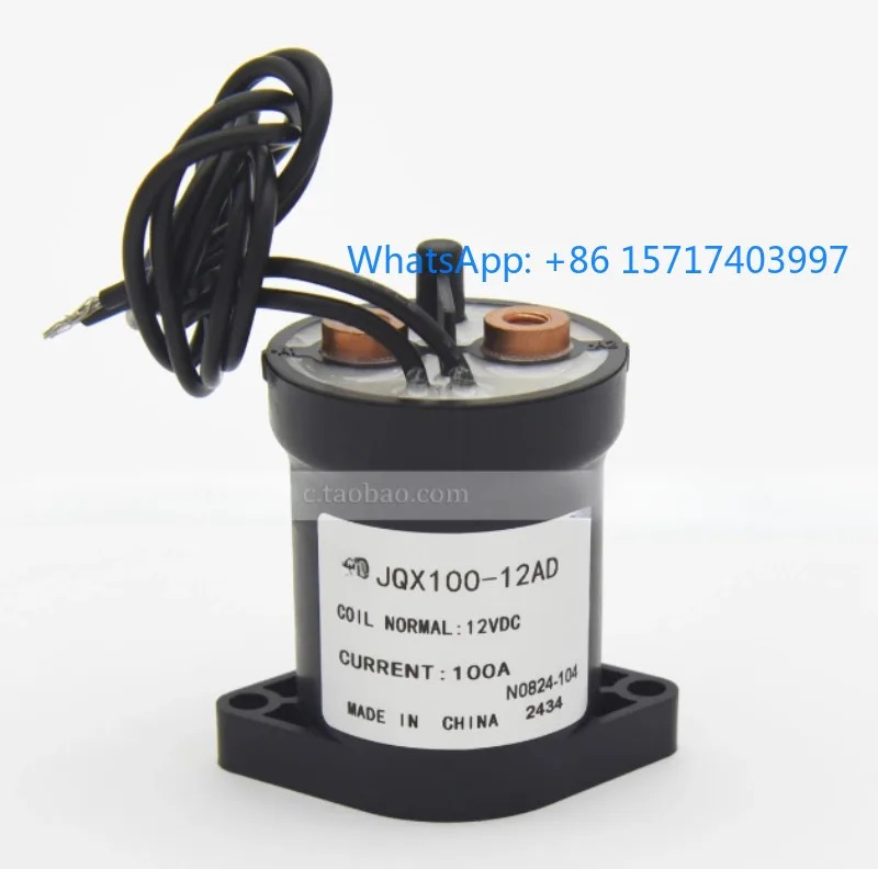 450V 100A 12V JQX100-12AD 24V JQX100-24AD DC 릴레이 접촉기