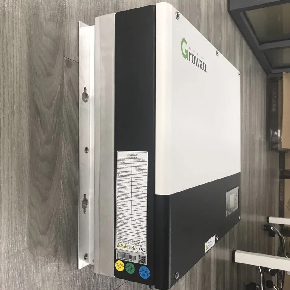 Growatt 하이브리드 태양광 패널 인버터 3상10kw 400vac 10000W 6kw 5kw 주택용