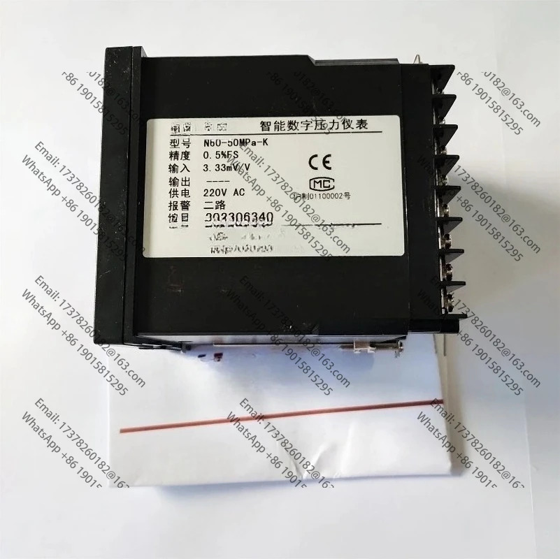 ZHYQ PT124G 123T 용융 압력 트랜스듀서 6핀 50Mpa 출력 3.3V/V 온도 표시기 N60N50N10 포함