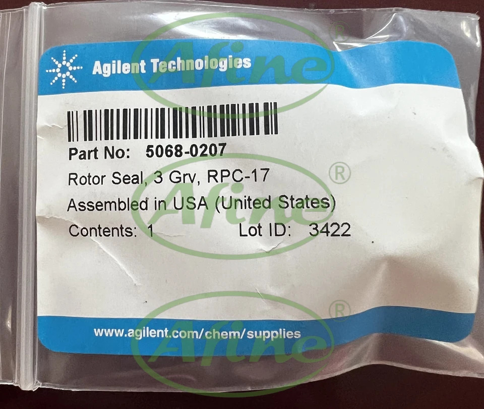 AFINE Agilent 5068-0207 로터 개스킷 2 포지션 6 웨이 헤드 1300 바 5067-4241