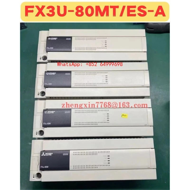 리퍼 PLC FX3U-80MT/ES-A FX3U-80MT ES-A 정상 기능 완료