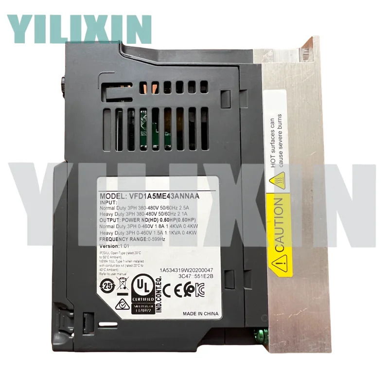 VFD1A5ME43ANNAA 400W 380V ME300 주파수 변환기