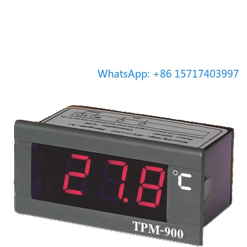 TPM-900LED 내장형 온도 디스플레이 미터 디지털 온도계