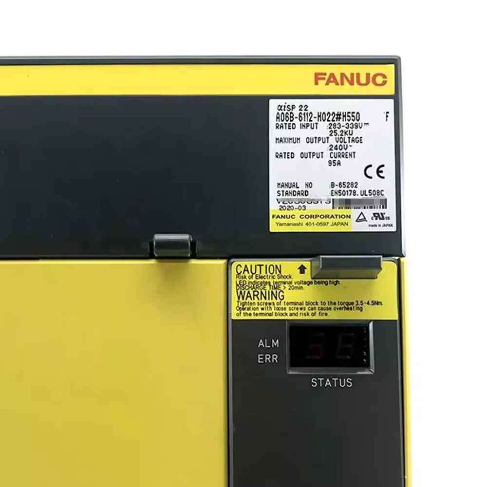 A06B-6112-H022 Fanuc 서보 드라이브 모듈 리퍼 OK A06B 6112 H022