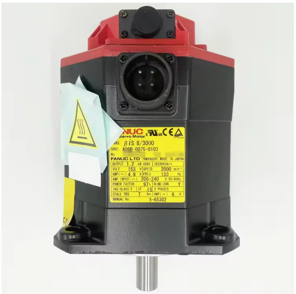 A06B-0075-B103 Fanuc 서보모터 리퍼 완료 Ok A06B 0075 B103