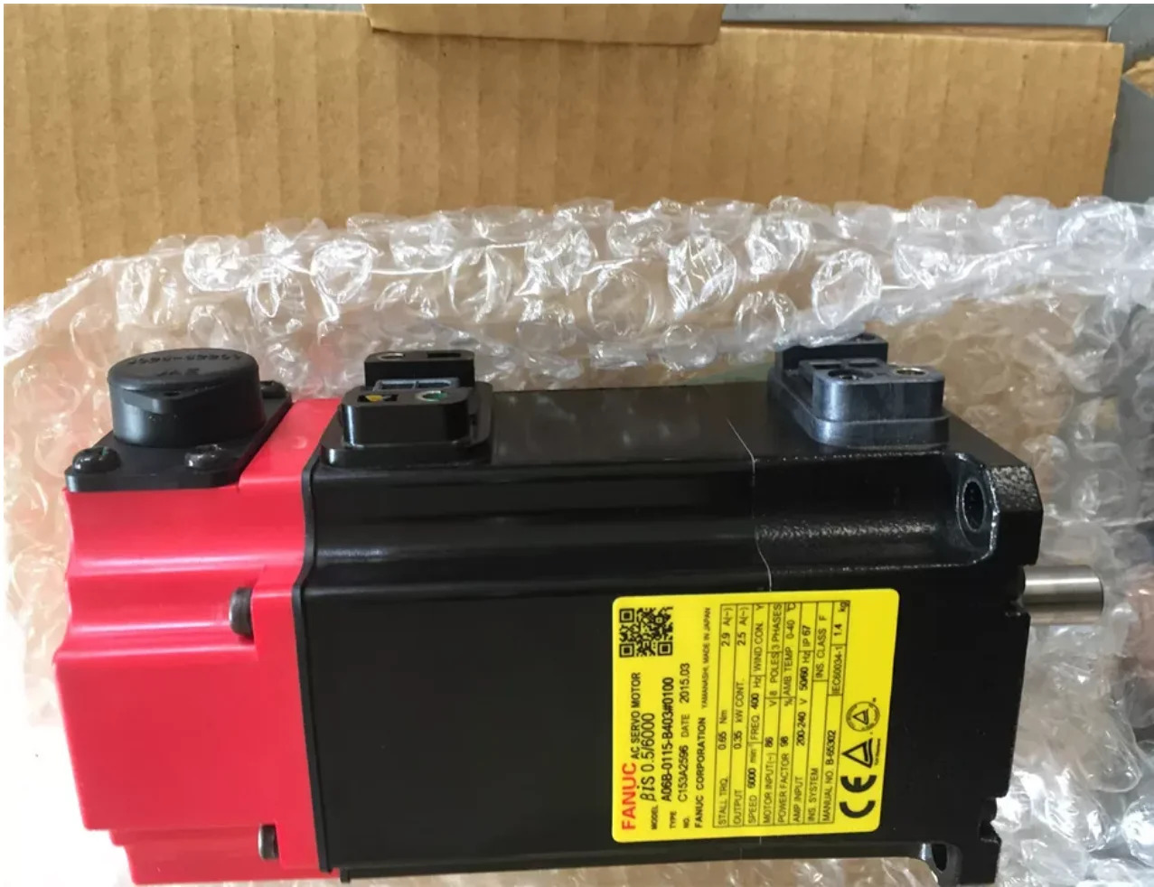 A06B-0115-B403 Fanuc AC 서보모터 12개월 A06B 0115 B403
