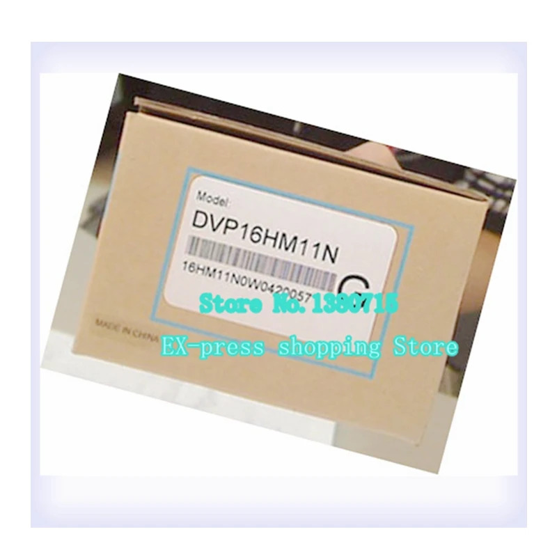 오리지널 DVP16HM11N PLC 디지털 모듈 EH2 시리즈 24VDC 16DI