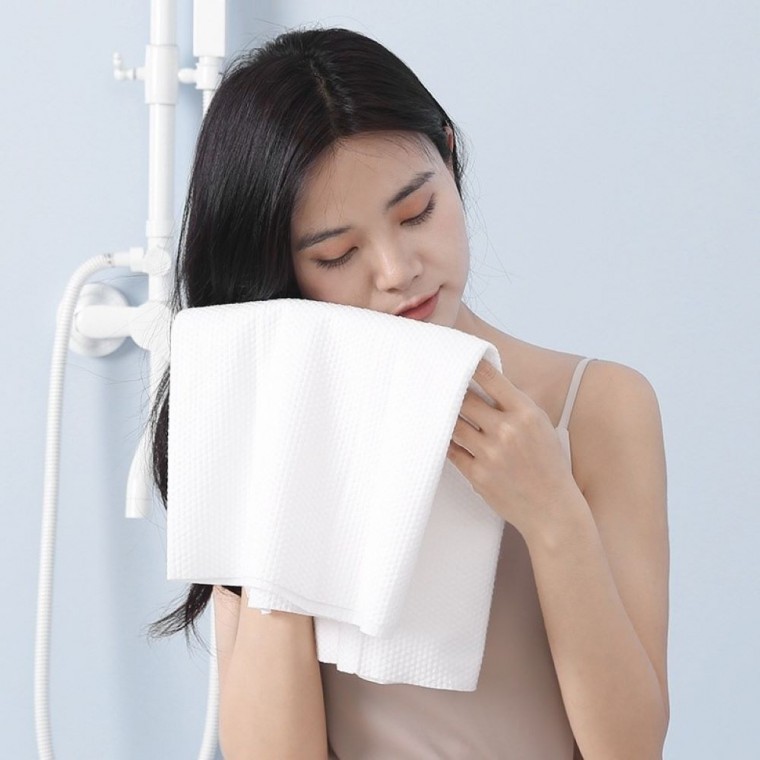 도모아 엠보싱 순면 일회용수건 샤워타올 - 상품 이미지