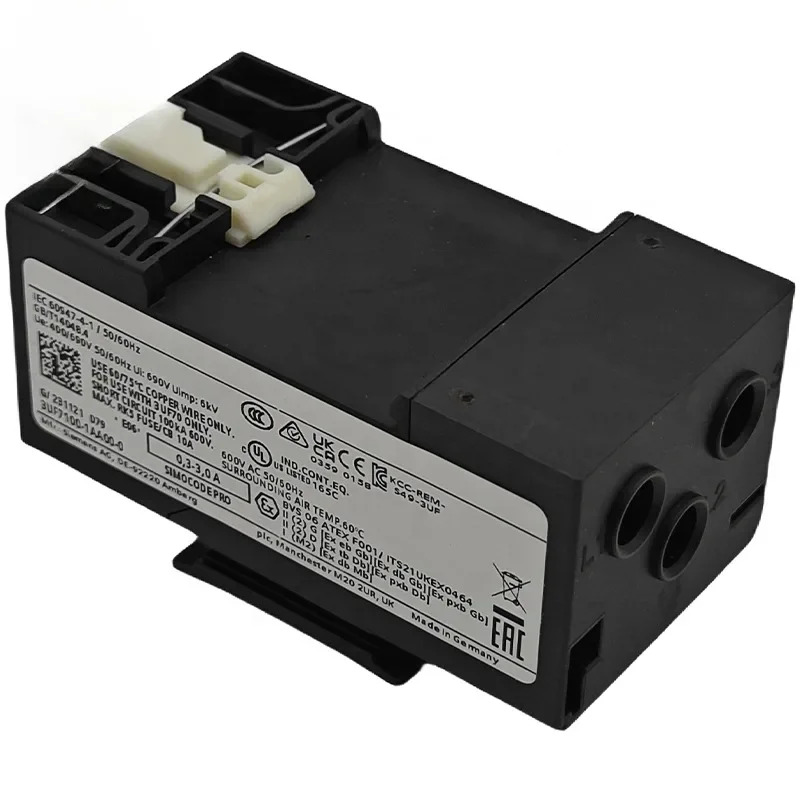 스마트 모터 보호대 PLC 컨트롤러 전류 측정 모듈 세트 전체 너비 45mm 3UF7100-1AA00-0 신