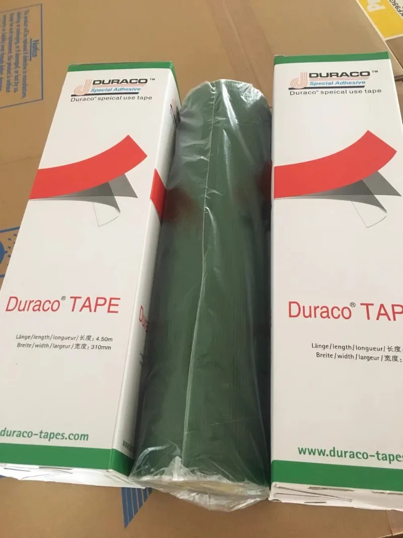 플레이트 양면 테이프 duraco9520L 녹색 석고 PET 소재 310mm x 0.2mm 4.5m