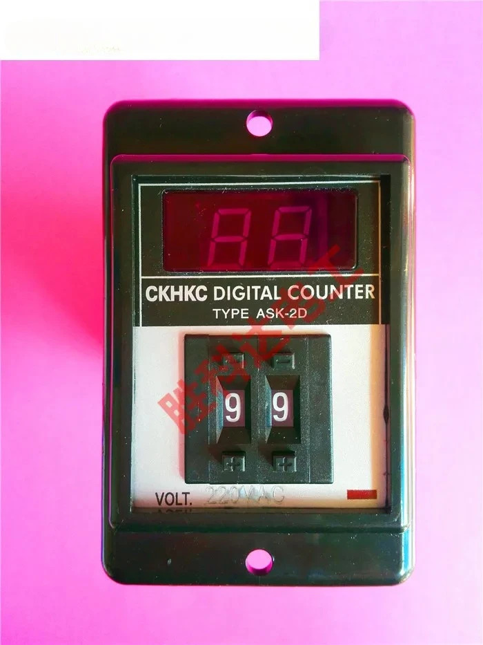패널 디지털 디스플레이 다이얼 코드 카운터 ASK-2D 2자리 24VDC