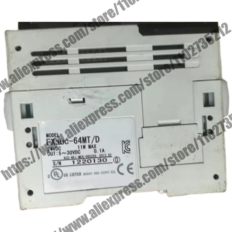 오리지널 FX3UC-64MT/D PLC 모듈