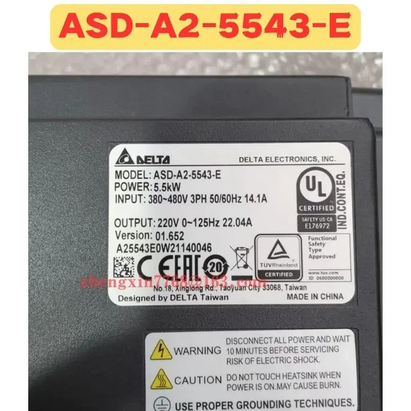 리퍼 서보 드라이브 ASD-A2-5543-E ASD A2 5543 E 정상 기능 완료