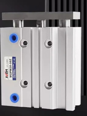 AirTAC 3 바 3축 실린더 TCM12-10S 20S 25S 30S 40S 50S 60S 70S 75S 80S 90S 100S 125S 150S 175S 200S TCM16-