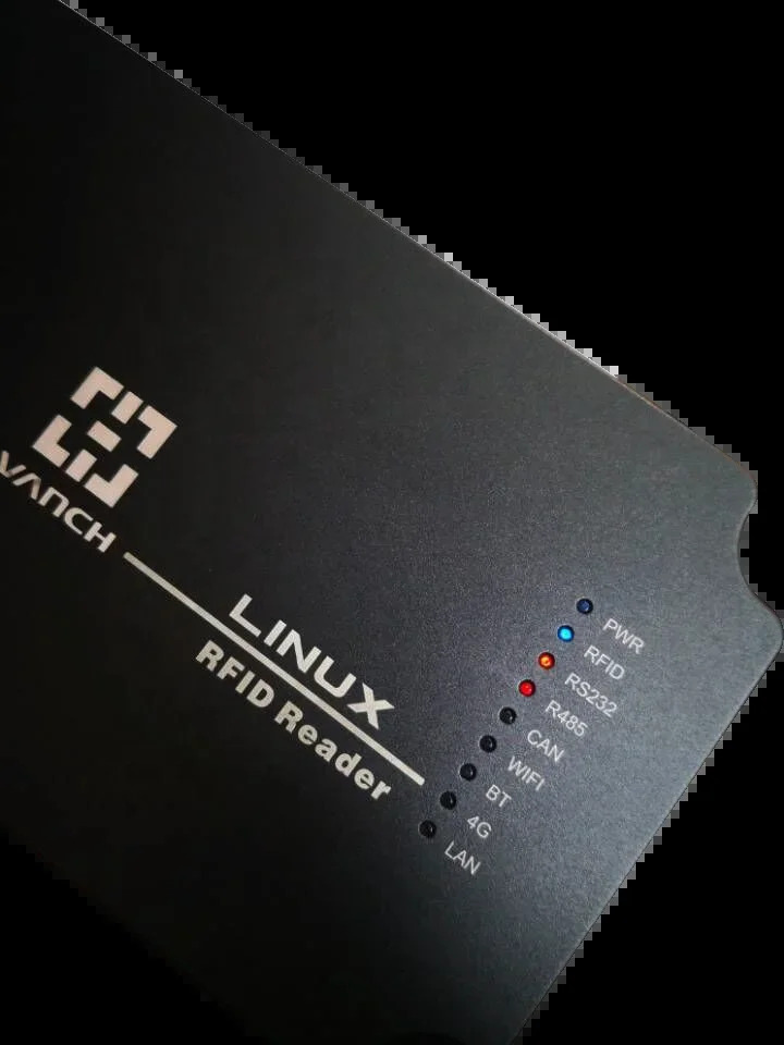 리눅스 8 안테나 포트 UHF RFID 리더 RS232 RJ45 TCP/IP 통신