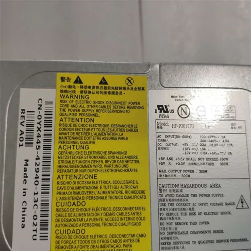Dell Vostro 200 201 400 220 530 300W 전원공급장치 hp호환-P3017F3 DPS-300AB-24 G DPS-300AB-36 B PA-5301-08 신