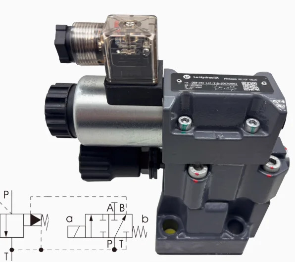 Le Hydraulix 전자기 오버플로 밸브 DBW10A1-LX1/315 DBW10A1-LX1/350 DBW20A1-LX1/315 DBW20A1-LX1/350