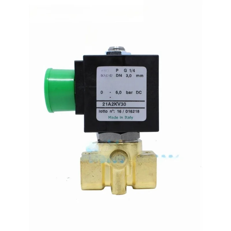 황동 와이어 버클 2개정상 솔레노이드 밸브 21A2KV30DC24V AC24V