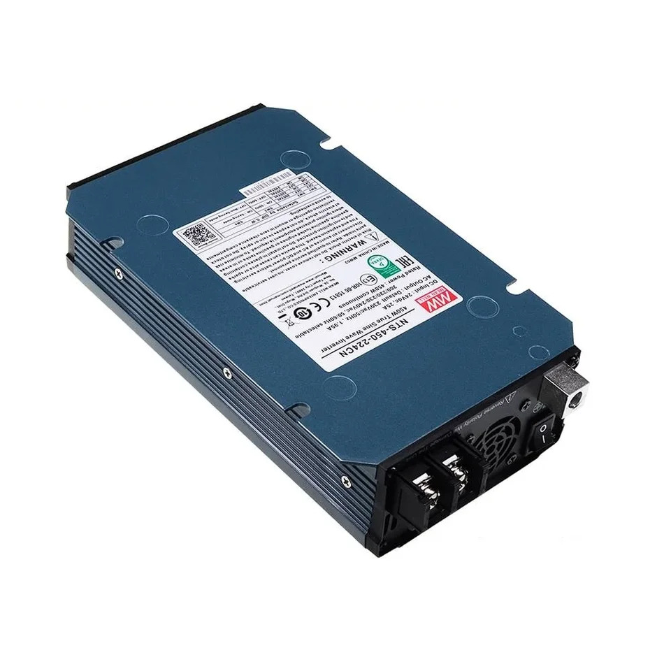 대만 Mingwei 전원공급장치 NTS-450-112US 450W 12V 110V 사인파 차량 인버터