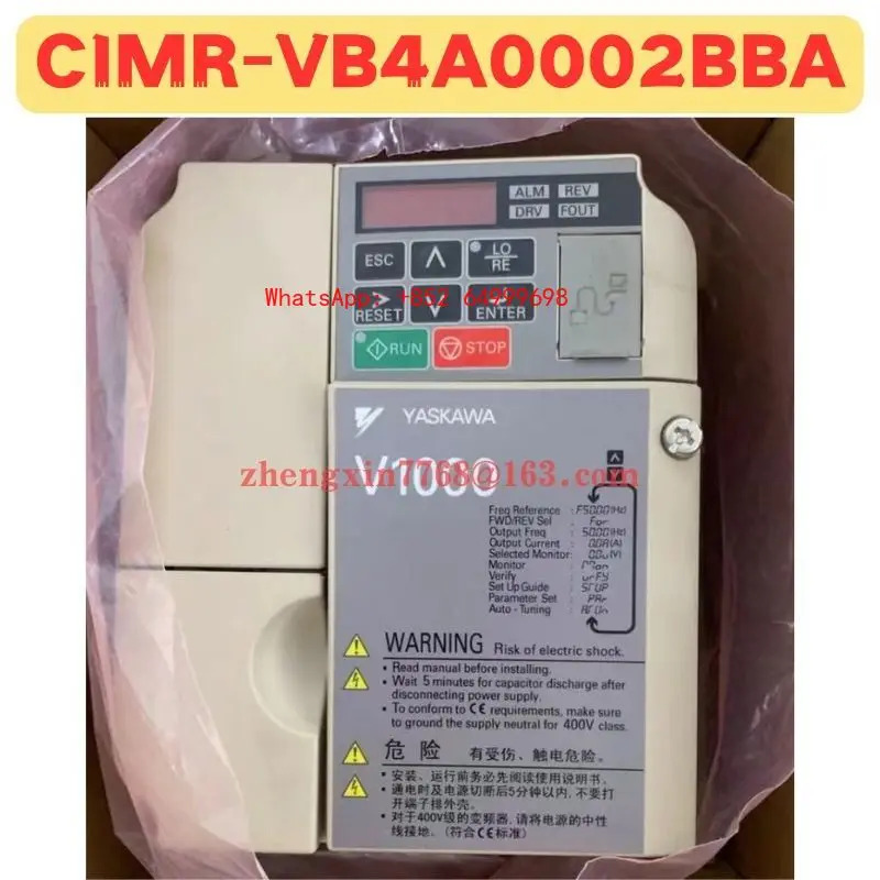 CIMR-VB4A0002BBA CIMR 주파수 변환기 VB4A0002BBA 신
