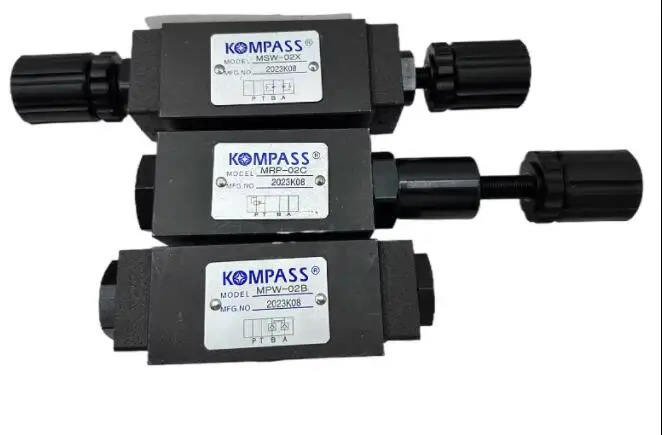 KOMPASS 스택형 압력 유지 밸브 MPW-02B MPW-02A MPW-02W MPW-03B MPW-03A MPW-03W MPW-04 MPW-06