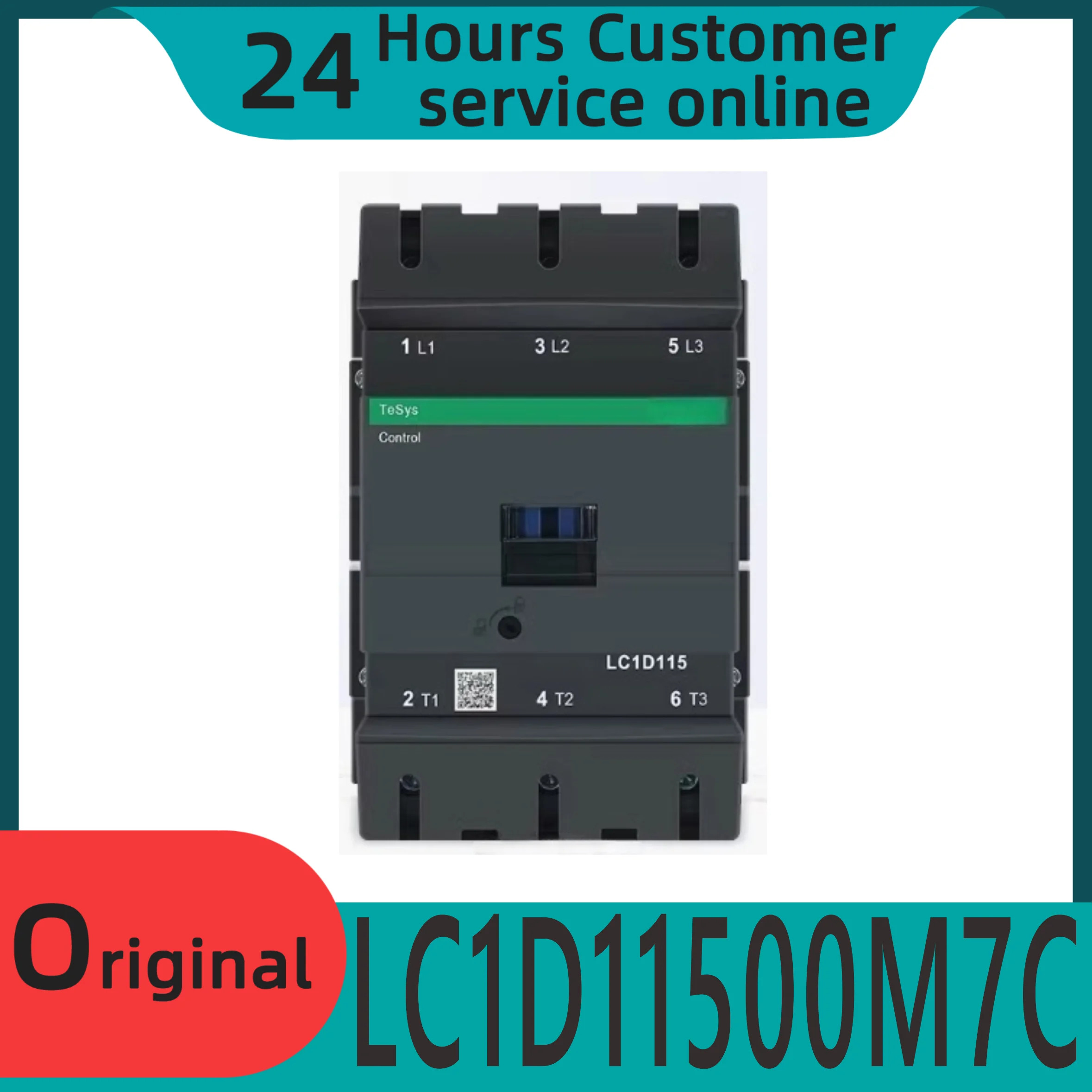 오리지널 AC 접촉기 LC1D11500M7C 115A LC1D11500F7C