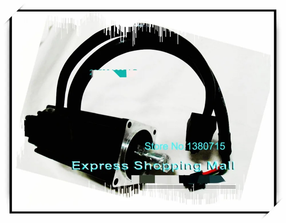 원본 ECMA-C10804R7 220V 400W 1.27NM 3000rpm AC 서보모터 오일 씰 Shatf 14MM