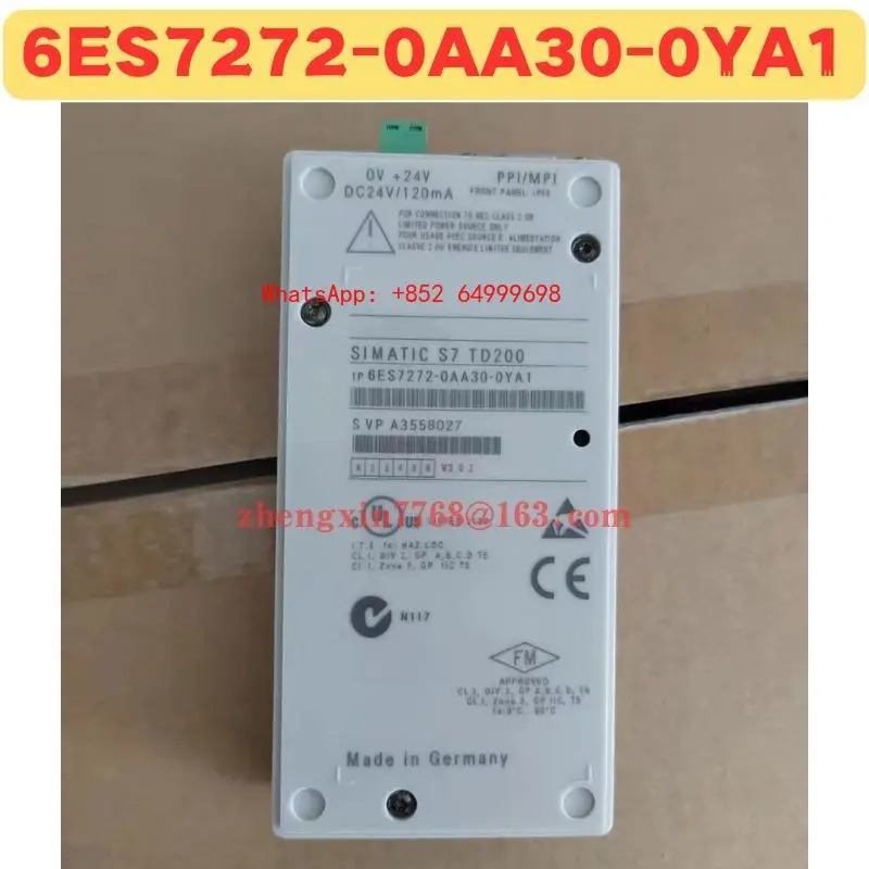 리퍼 TD200 텍스트 6ES7272-0AA30-0YA1 6ES7272 0AA30 0YA1 정상 기능 완료