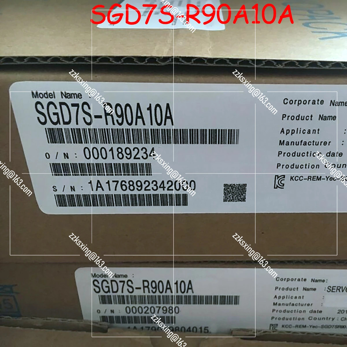 SGD7S-R90A10A 오리지널 서보 드라이버 신