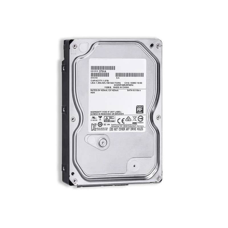 DVR NVR 감시 하드 DT01ABA200V Toshiba 2TB 3.5 SATA 6 Gb/s 32MB 7200RPM 새 원본 HDD