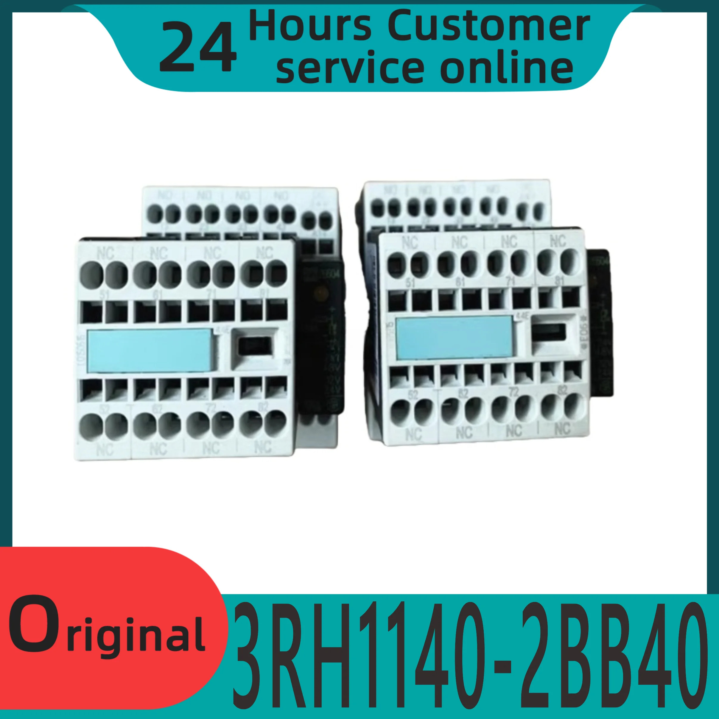 오리지널 접촉기 3RH1140-2BB40 DC DC24V