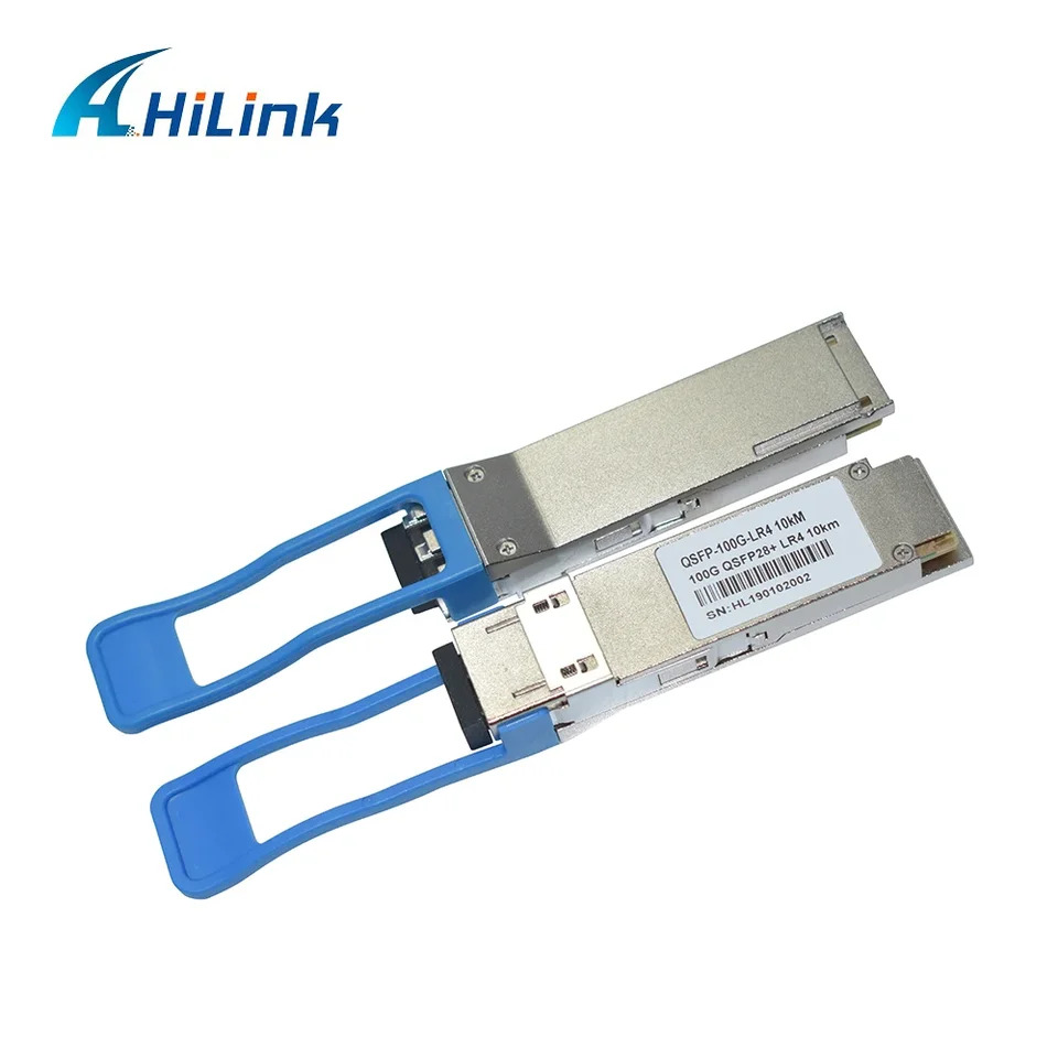 네트워크 100g Qsfp28 LR4 10km 1310nm QSFP SFP LWDM LC 모듈