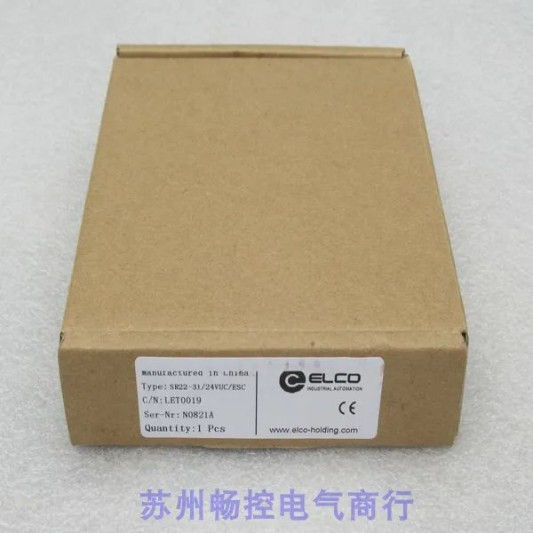ELCO 안전 릴레이 SR22-31 24VUC ESC x 포장 신