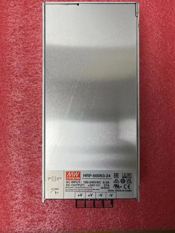 HRP-600N3 Mingwei 스위칭 전원공급장치 PFC 모터 피크 전력 350% 600W 12V 24V 36V 48V