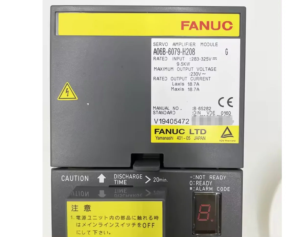 A06B-6079-H208 Fanuc 서보 증폭기 모듈 리퍼 완료 A06B 6079 H208
