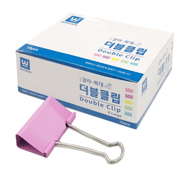 도모아 화신 더블클립 크립 집게 특대 (10개입) - 상품 이미지