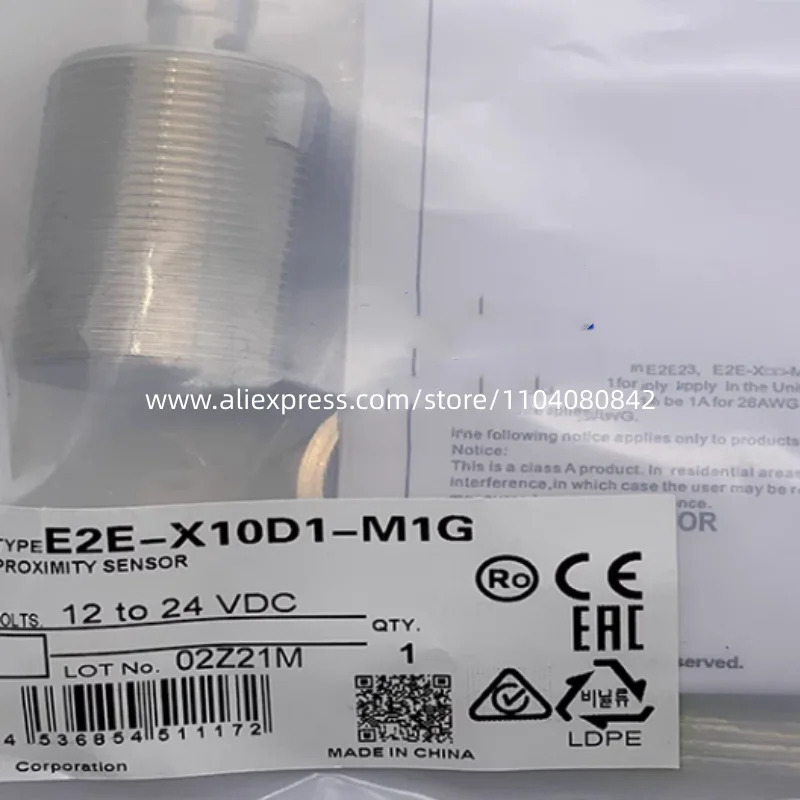 신형 스위치 E2E-X10F1-M1 E2E-X10F1-M1-Z 3 개